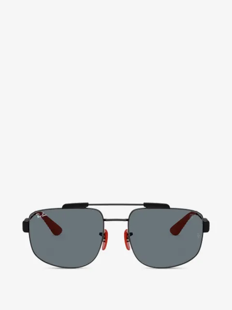 Ray-Ban x Ferrari square-frame browline sunglasses