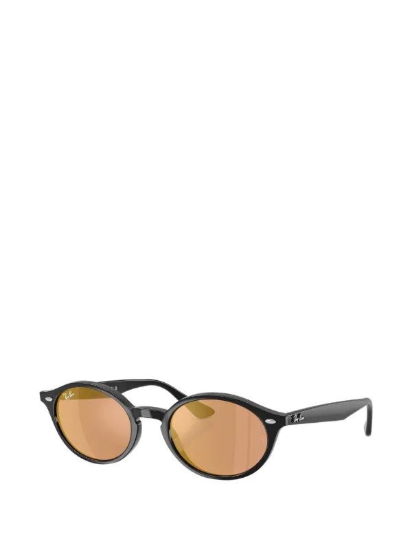 Ray-Ban オーバル サングラス ブラック Ray-Ban オーバルフレーム サングラス | ブラック | FARFETCH JP