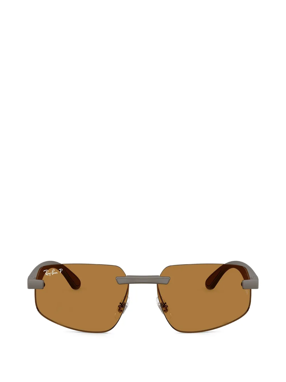 Ray-Ban Rahmenlose Sonnenbrille - Grau