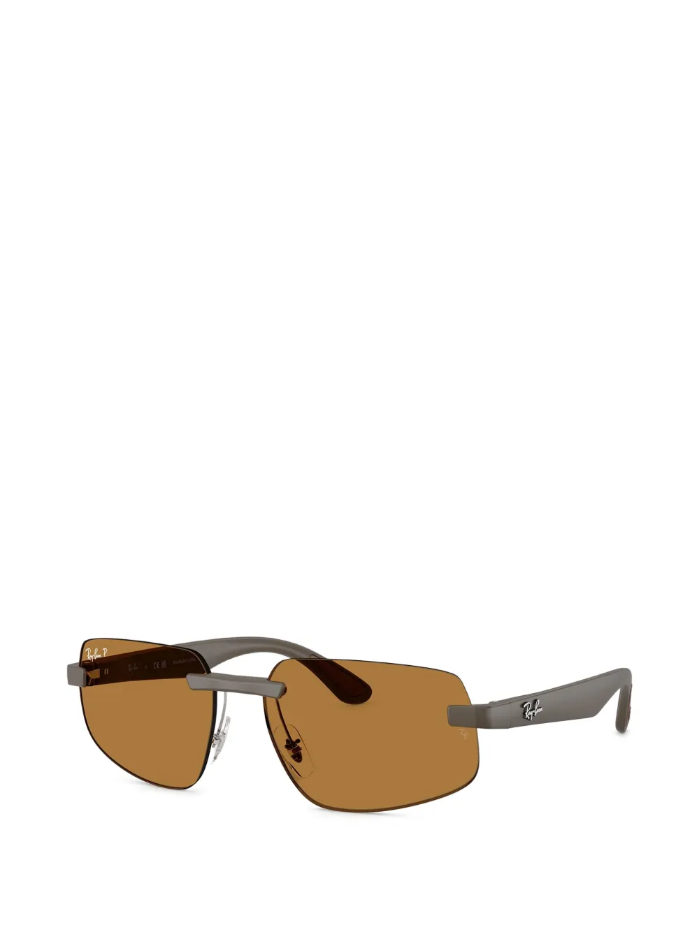 Ray-Ban RB4475 zonnebril met gepolariseerde glazen Grijs