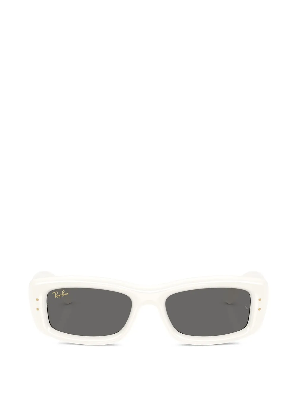 Ray-Ban Occhiali da sole rettangolari - Bianco