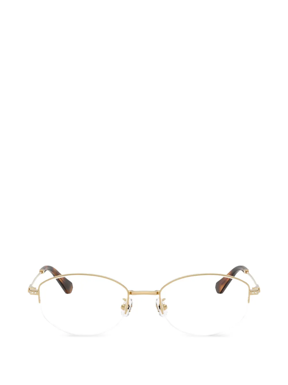 Swarovski Eyewear oval frame glasses - Oro