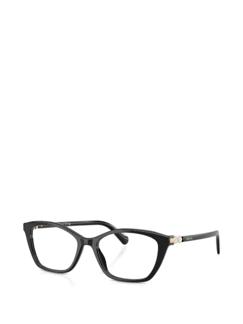 Swarovski Eyewear lunettes de vue à monture papillon ornées de pierres