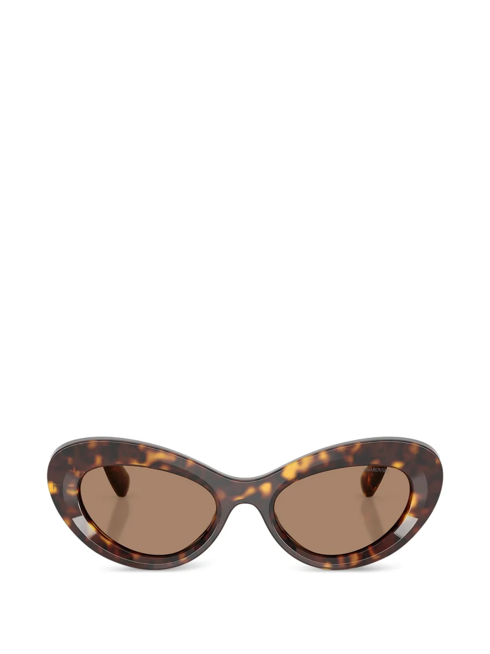 Swarovski Eyewear Occhiali da sole cat-eye - Marrone