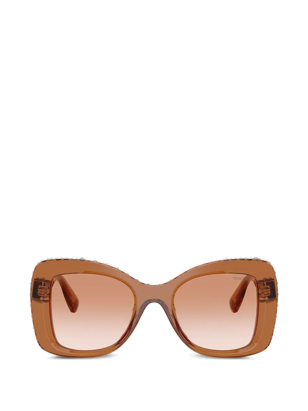 Swarovski Eyewear embellished geometric sunglasses