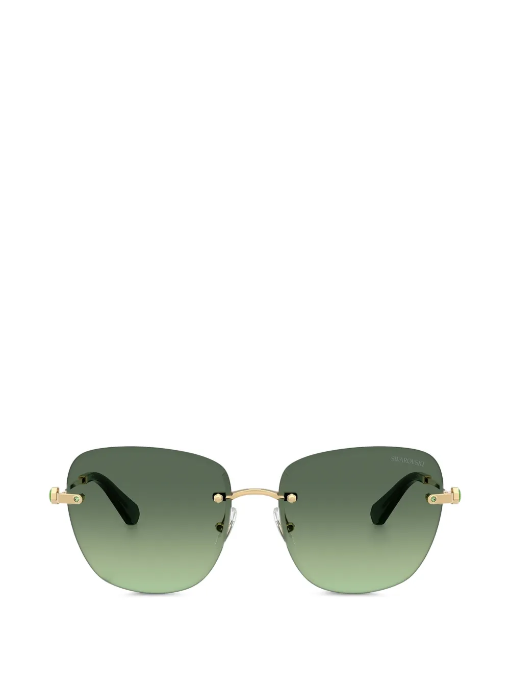 Swarovski Eyewear square-frame sunglasses - Verde