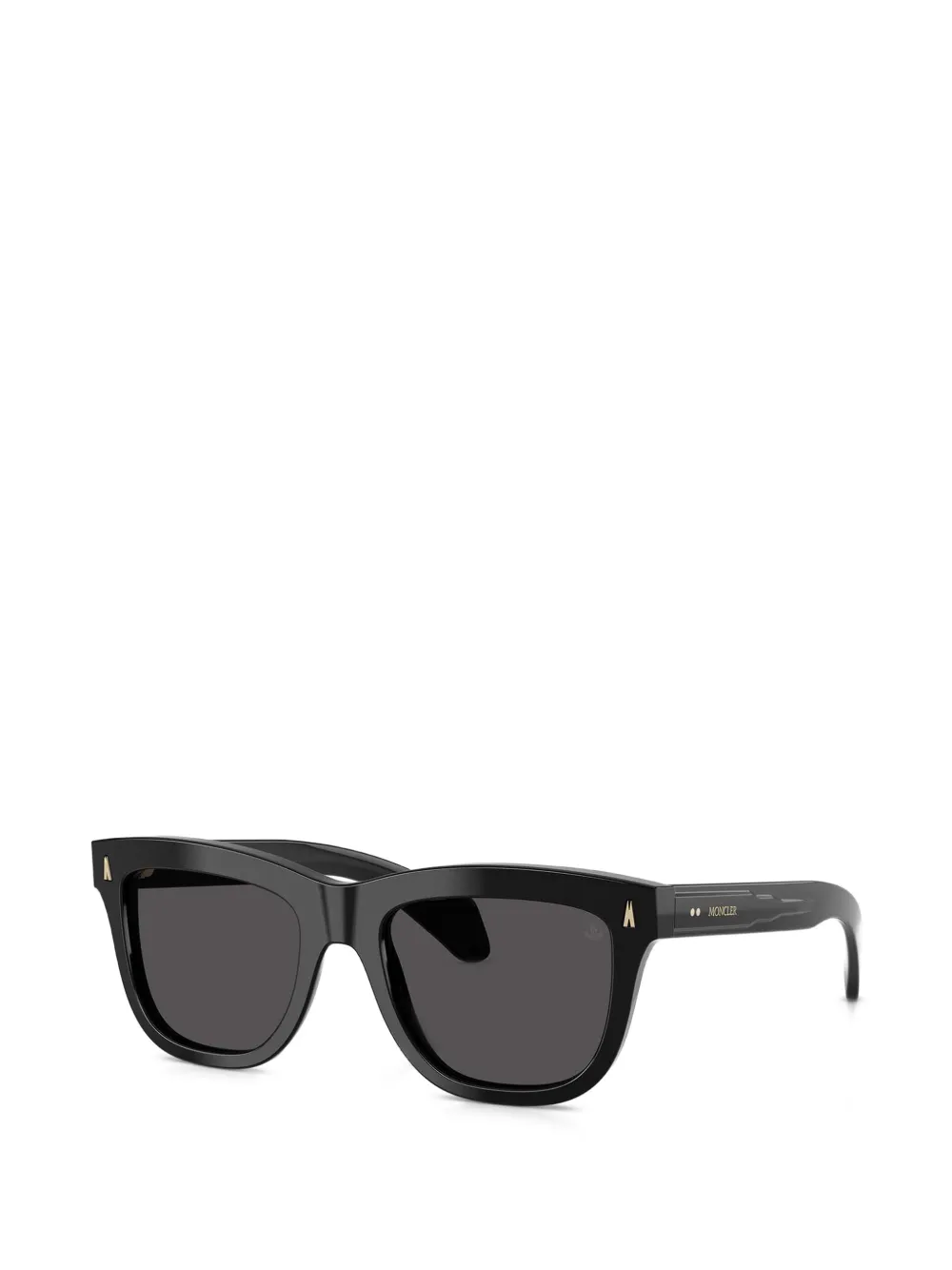  Moncler Eyewear Lunettes De Soleil Bronzz à Monture Carrée - Noir 