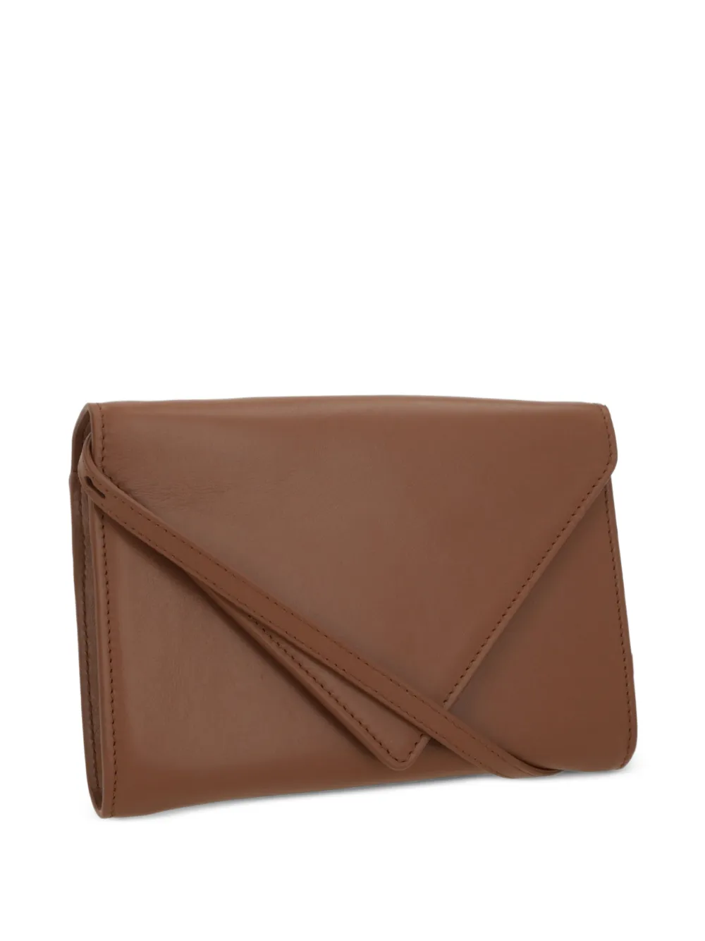 Aesther Ekme mini Envelope leather shoulder bag - Marrone