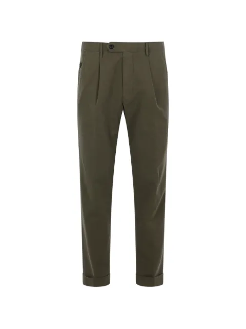 Incotex pantalones con detalle de pliegues