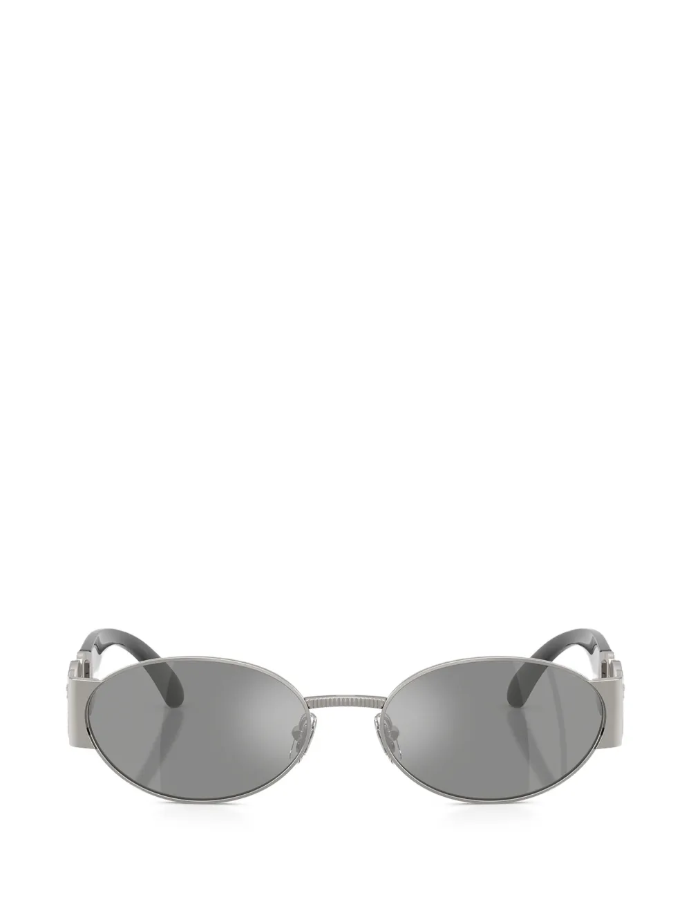 Versace Eyewear Occhiali da sole ovali - Argento