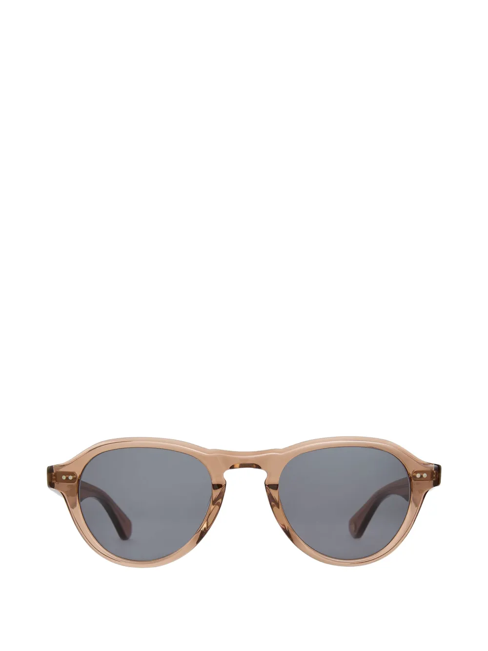 Garrett Leight Mcnally geometric-frame sunglasses - Marrone