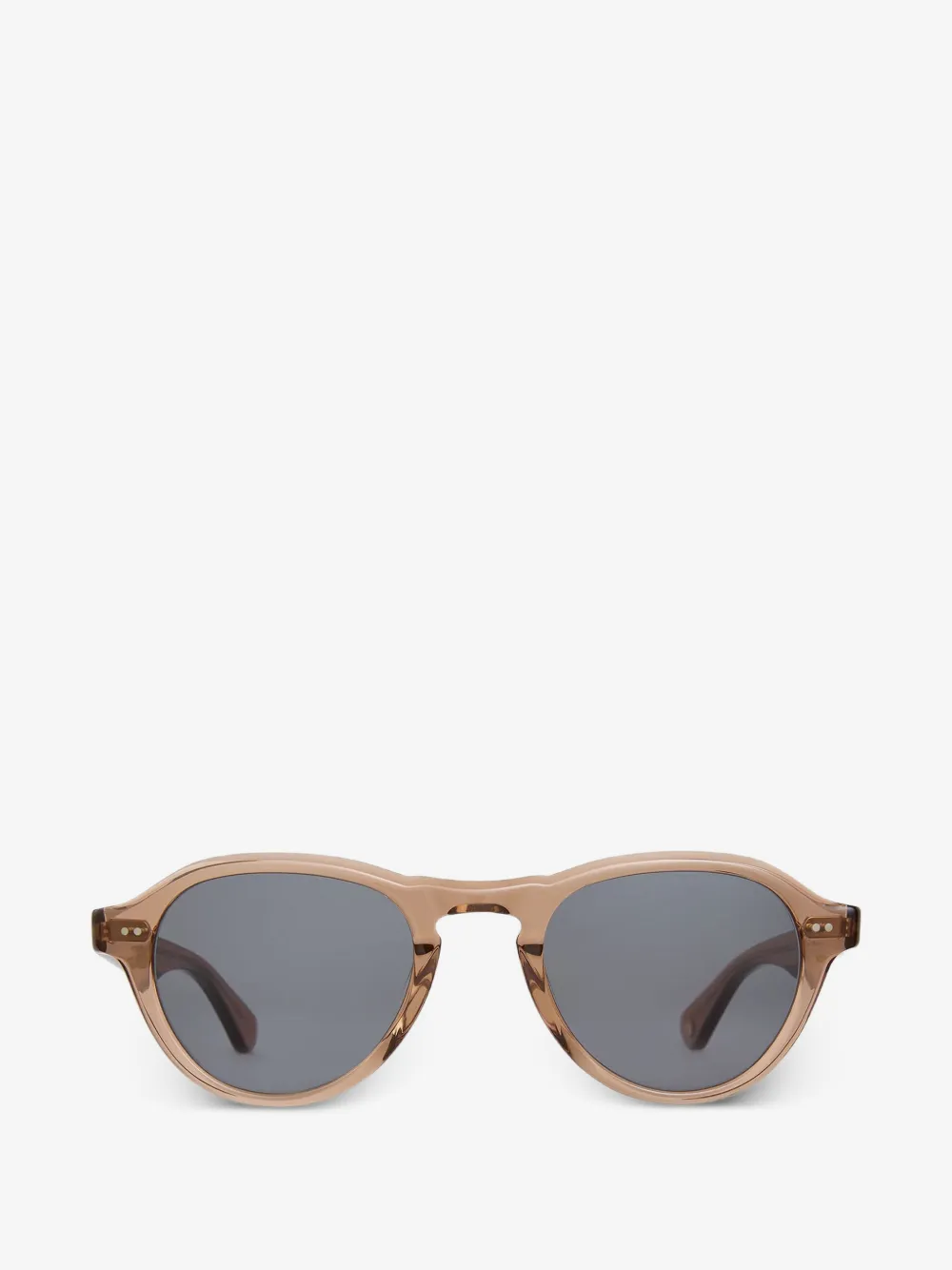 Garrett Leight 맥날리 기하학 프레임 선글라스 | 브라운 | Image 1