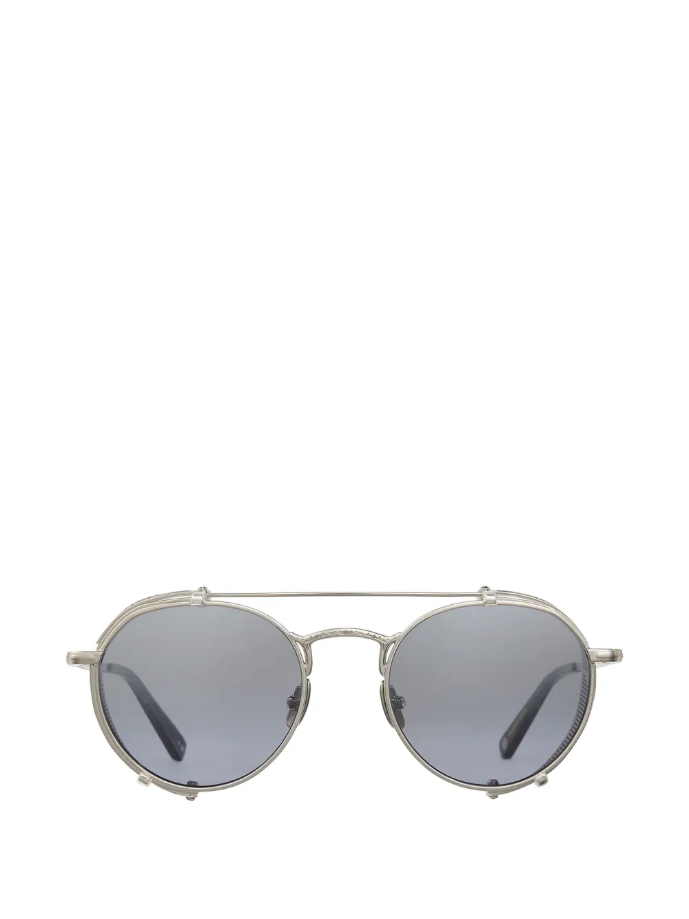 Garrett Leight Ocampo round-frame sunglasses - Argento