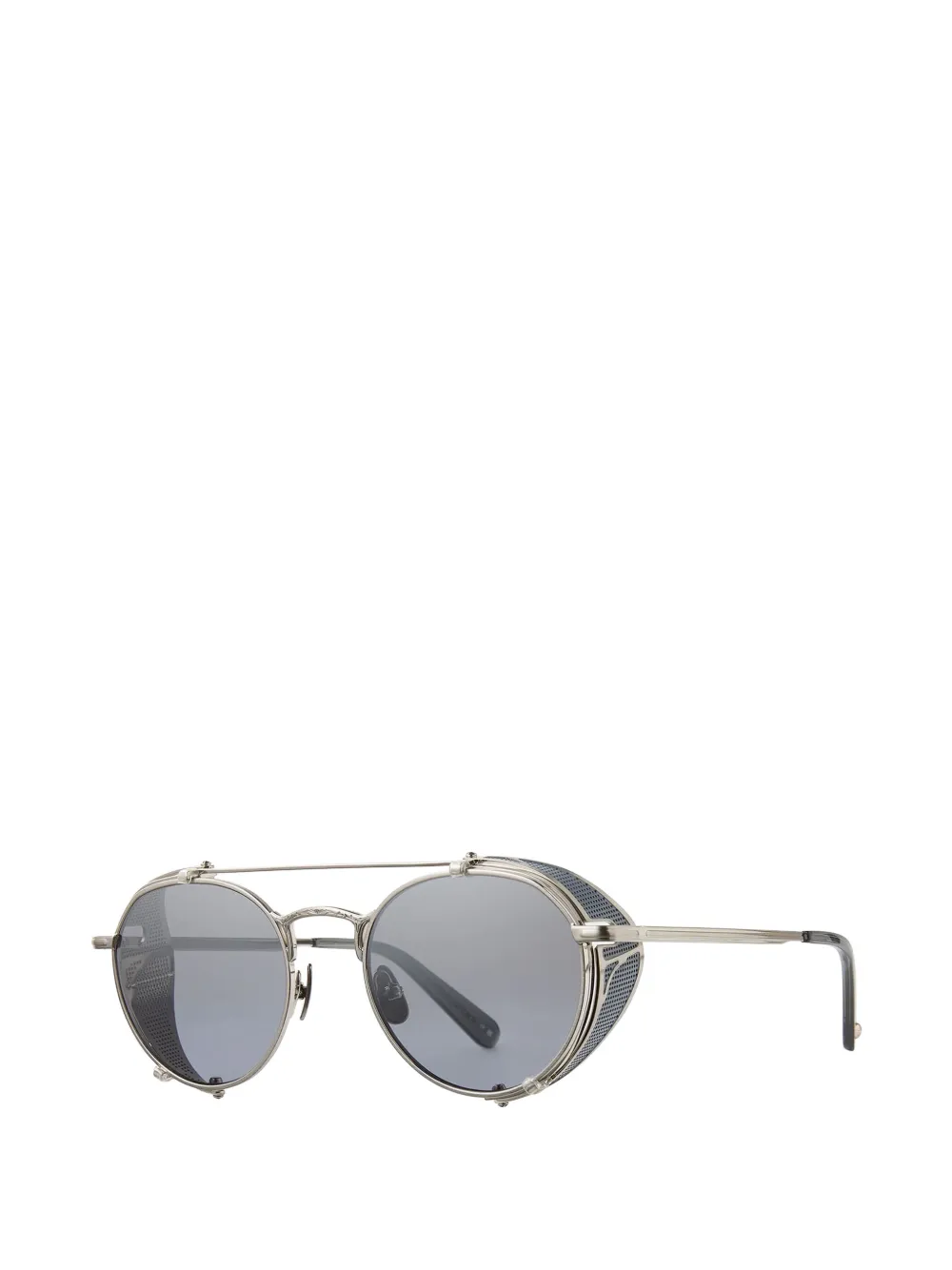 Garrett Leight 오캄포 라운드 프레임 선글라스 | 남성