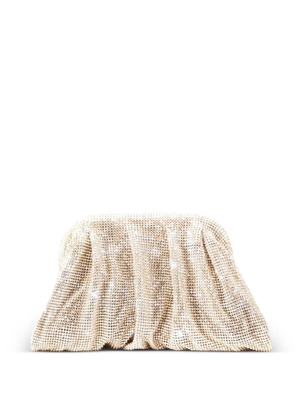 Benedetta Bruzziches Venus draped clutch bag - Oro