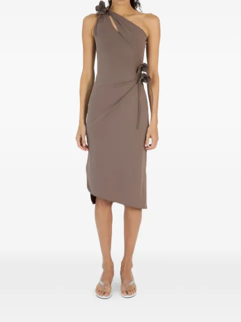Coperni asymmetric one-shoulder mini dress