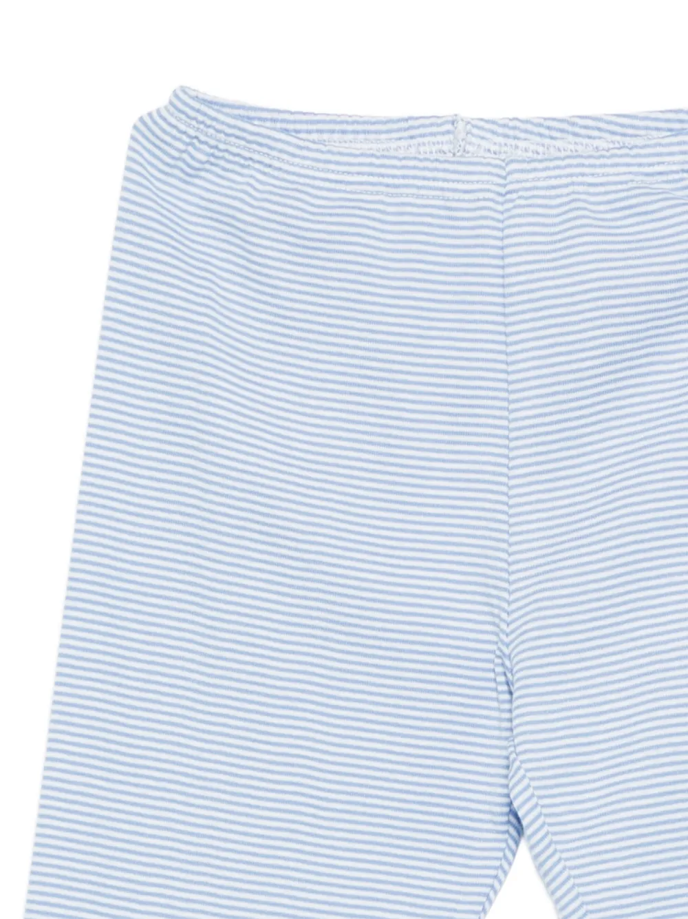 Petit Bateau Gestreepte pyjama Blauw