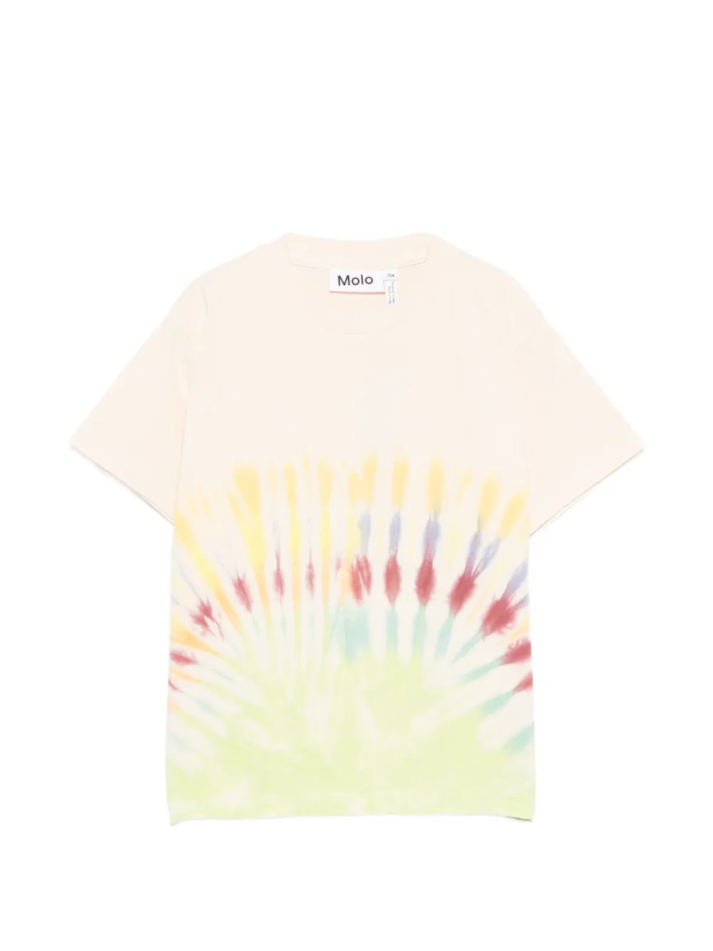 Molo Riley dip-dye T-shirt - Toni neutri