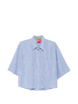 Merci Striped Shirt | Blue | FARFETCH SG