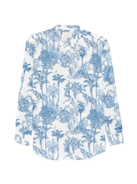 MC2 Saint Barth Blouse met jungleprint