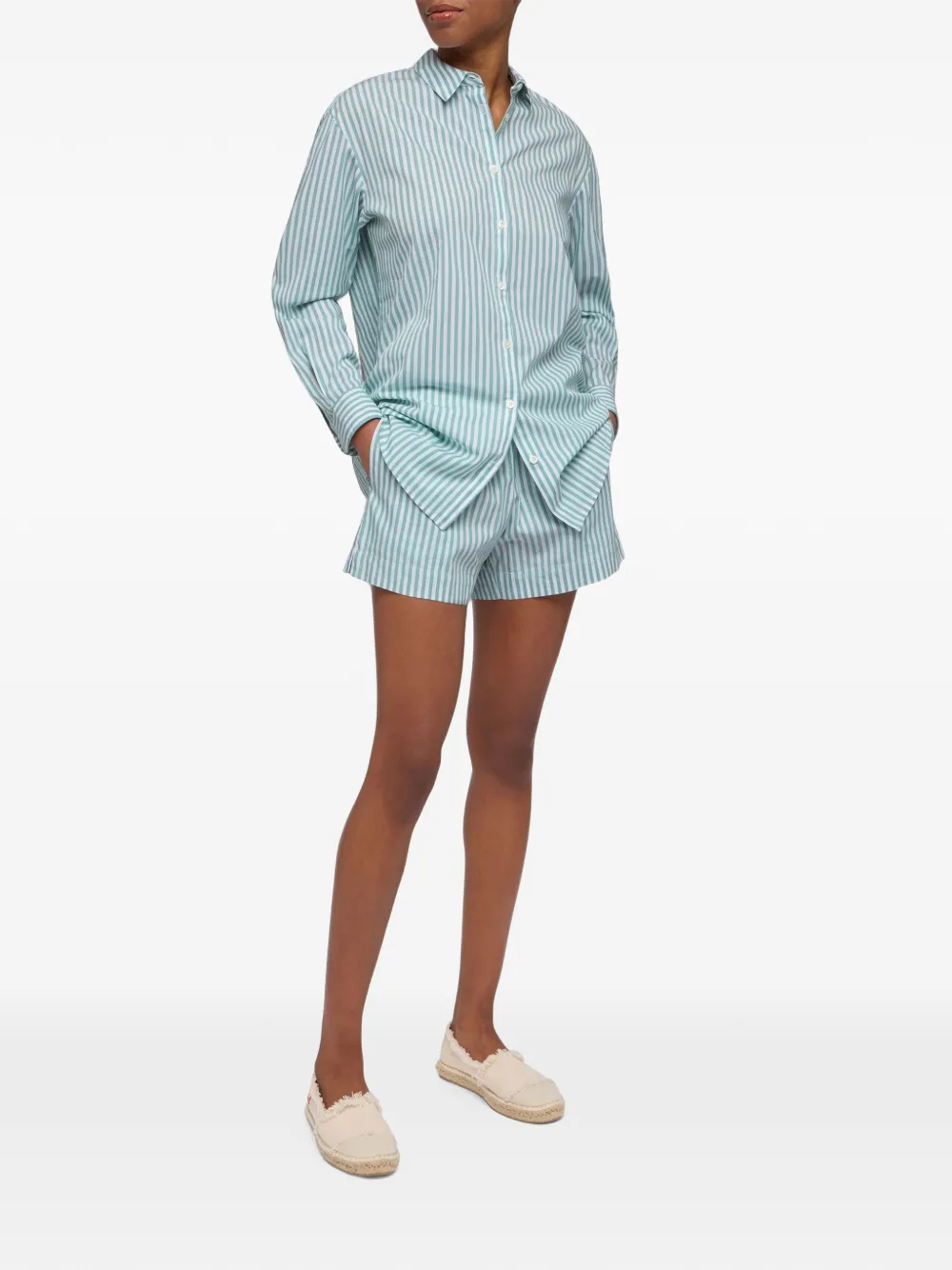 MC2 Saint Barth Blouse met jungleprint Wit