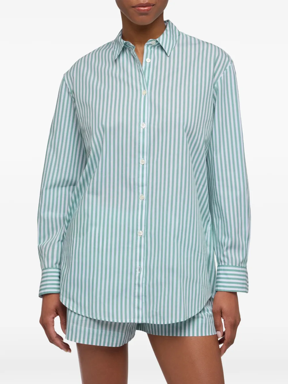 MC2 Saint Barth Blouse met jungleprint Wit