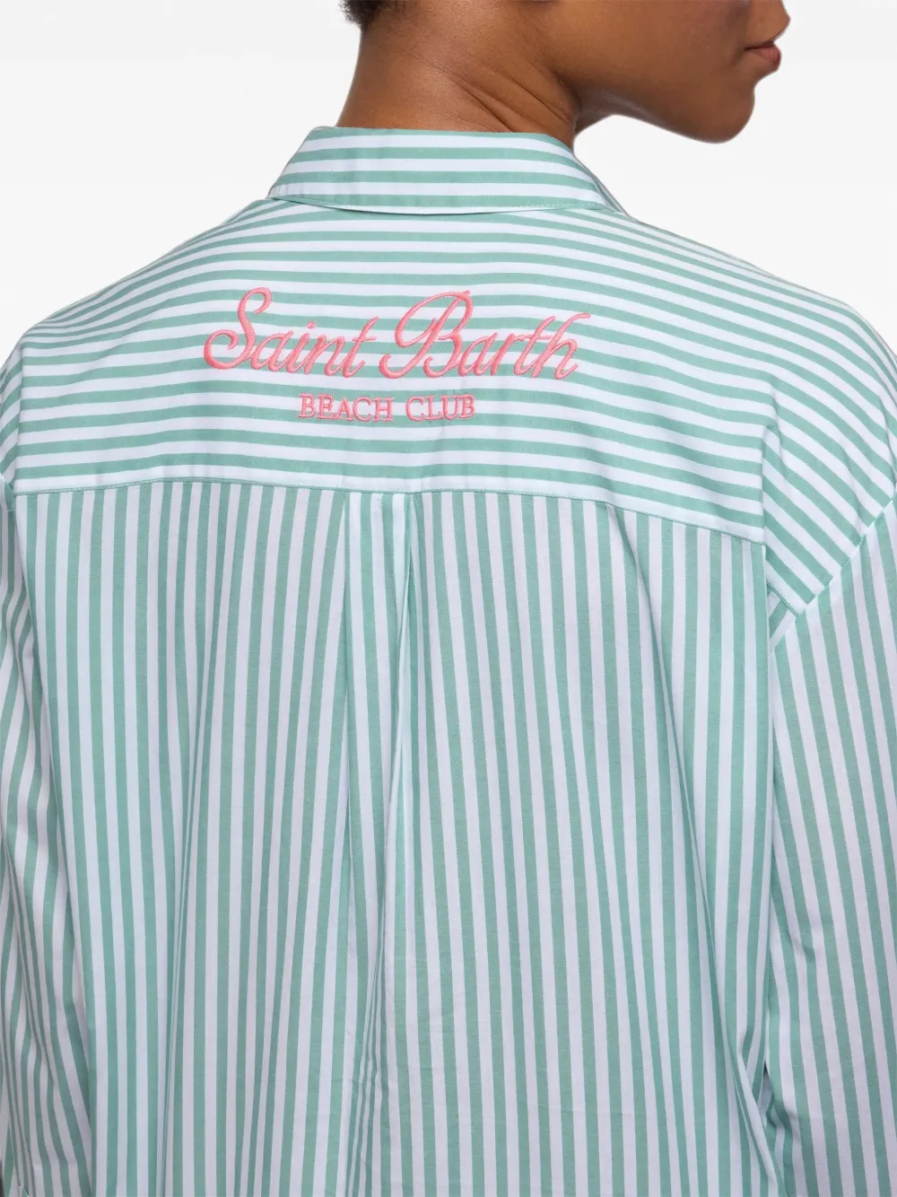 MC2 Saint Barth Blouse met jungleprint Wit