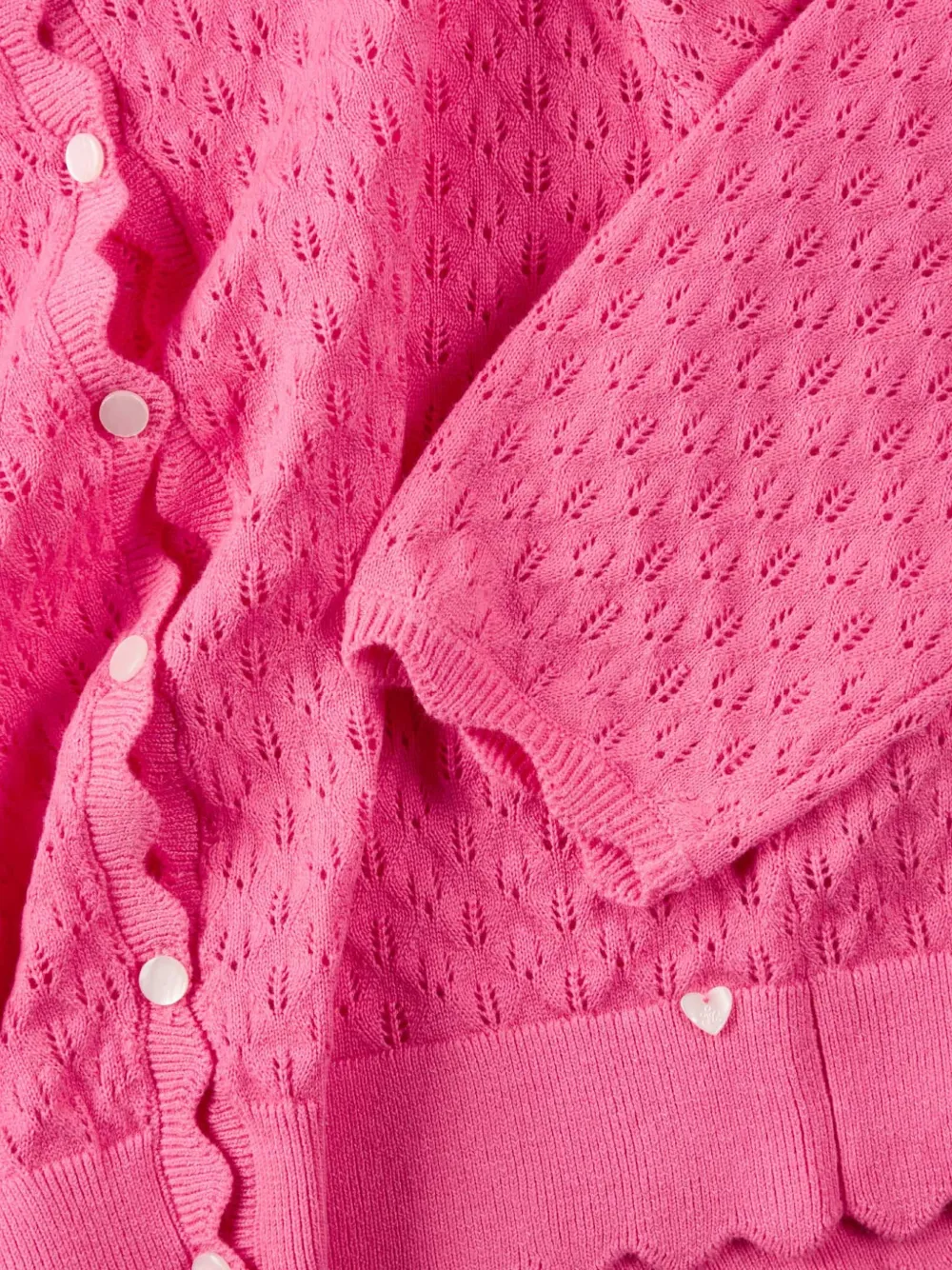 Tartine Et Chocolat buttoned long-sleeve cardigan Roze
