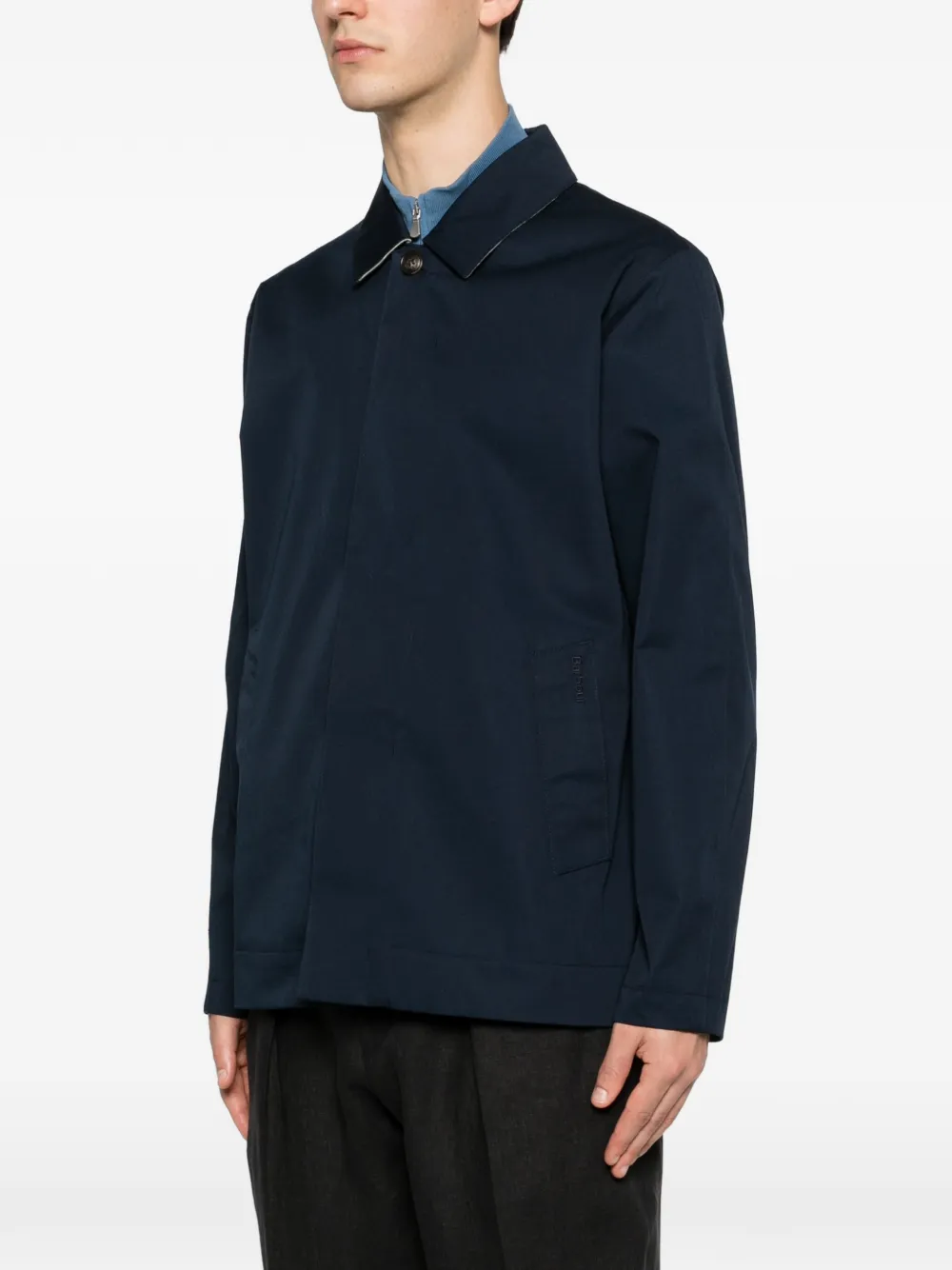Barbour Roking jas Blauw