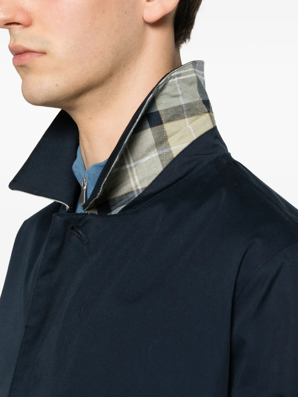 Barbour Roking jas Blauw