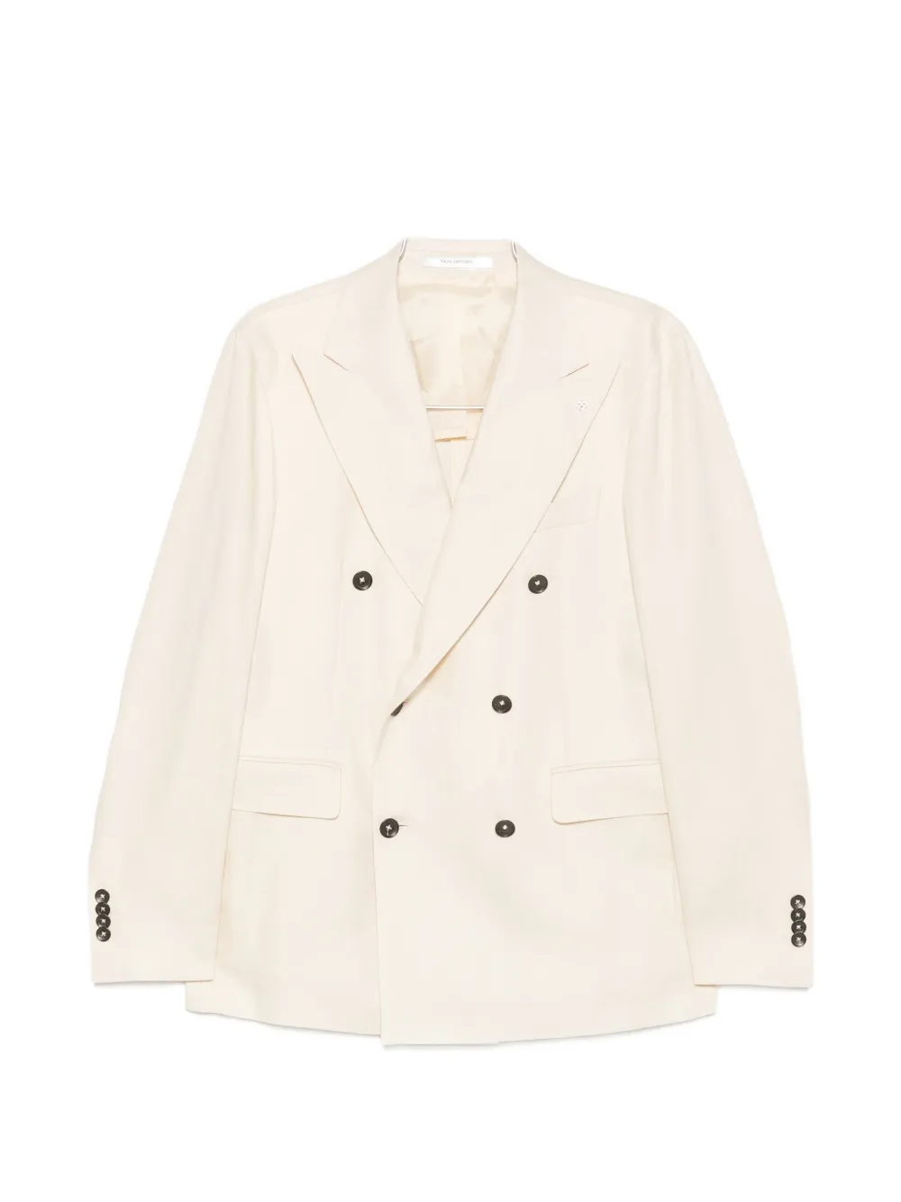 Tagliatore double-breasted peak-lapel suit - Toni neutri