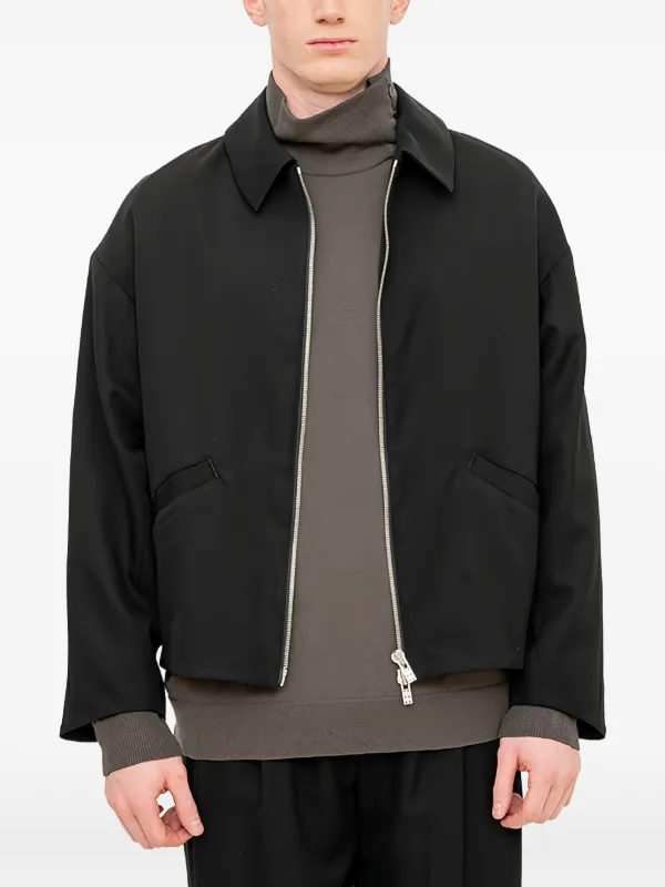 Devoa zip-up Jacket | Black | FARFETCH AU