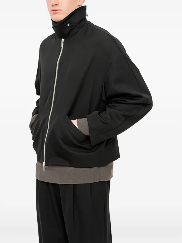 Devoa zip-up Jacket | Black | FARFETCH AU