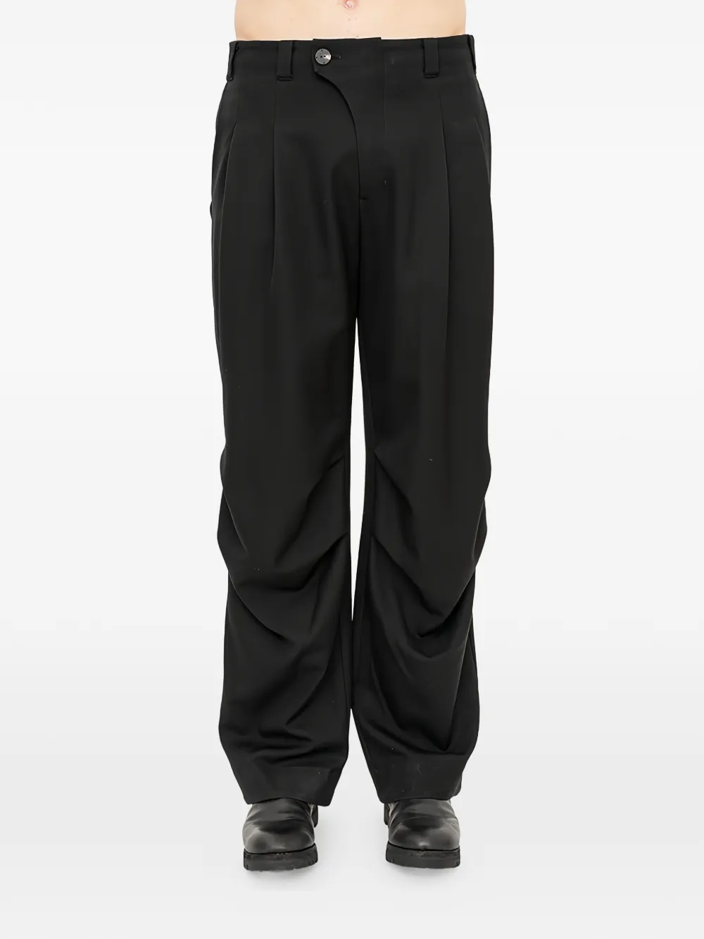 Devoa wool trousers | Black | Image 1