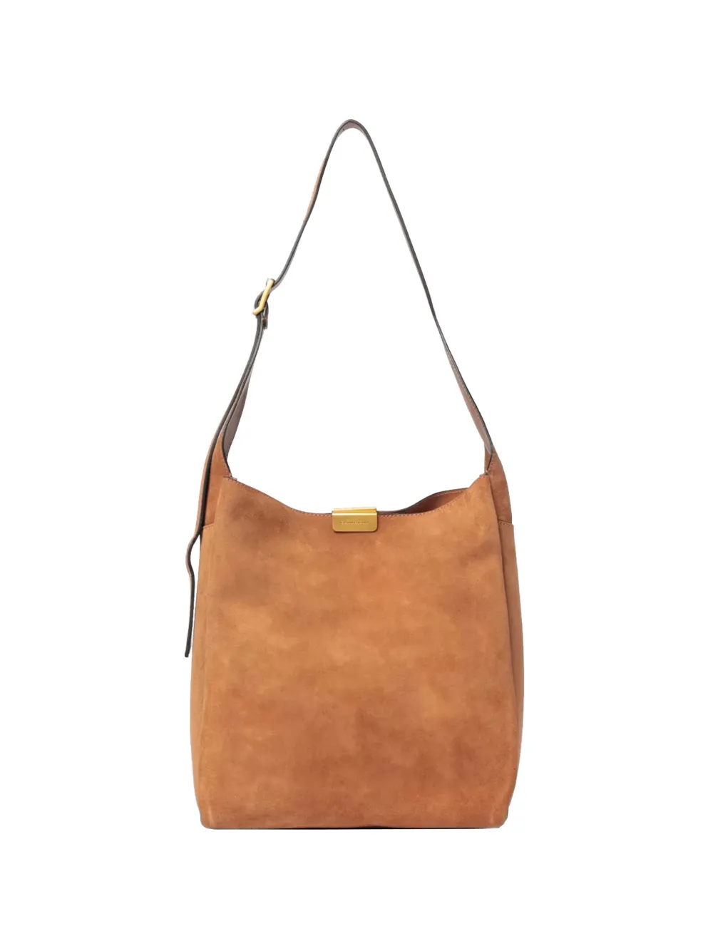 GIANNI CHIARINI Jo suede shoulder bag - Marrone