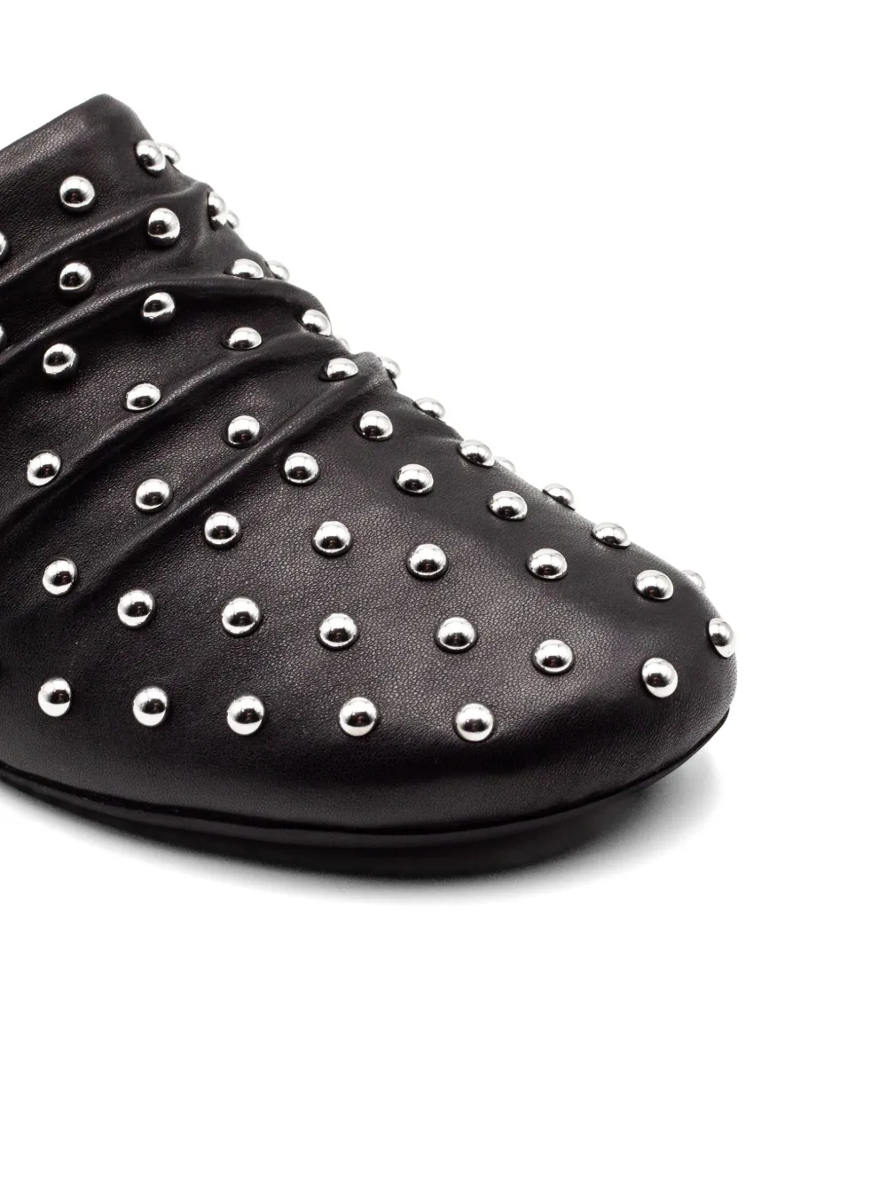 Ash Eloise studded mules Zwart