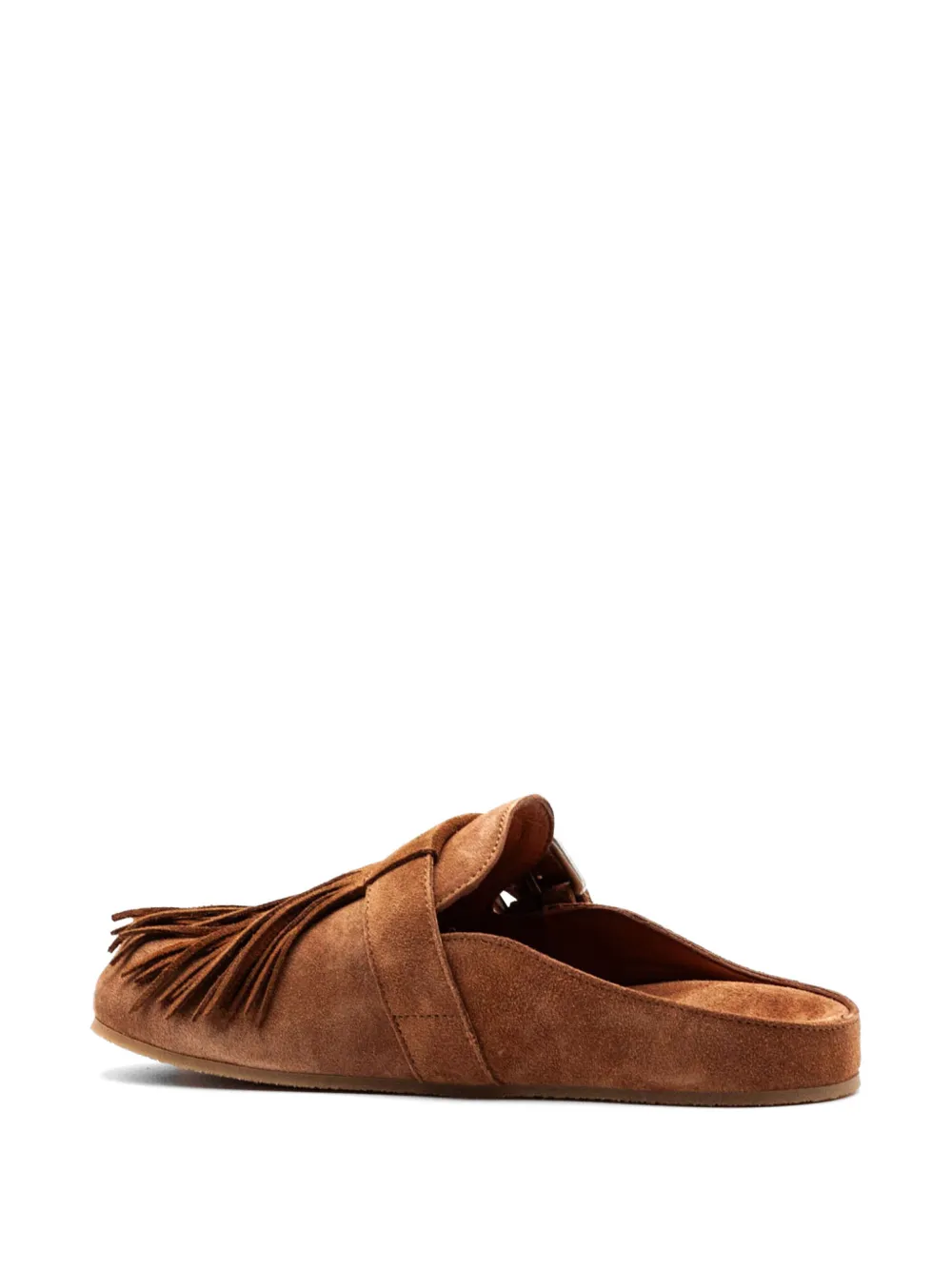 Vic Matie fringed buckle mules Bruin