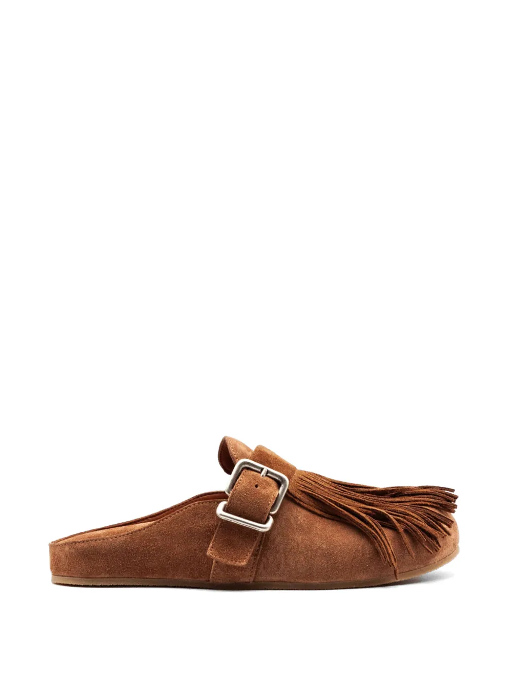 Vic Matie fringed buckle mules Bruin