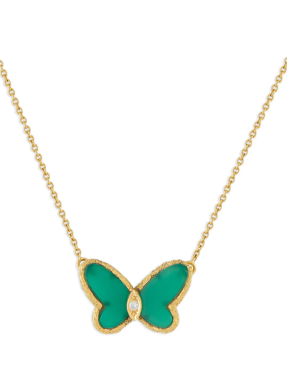 Van Cleef & Arpels 18K yellow gold Butterfly necklace - Oro