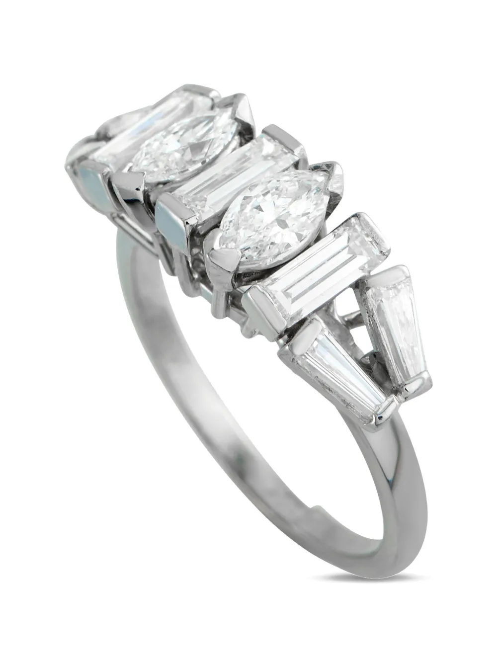 LB Exclusive platinum diamond ring - Argento