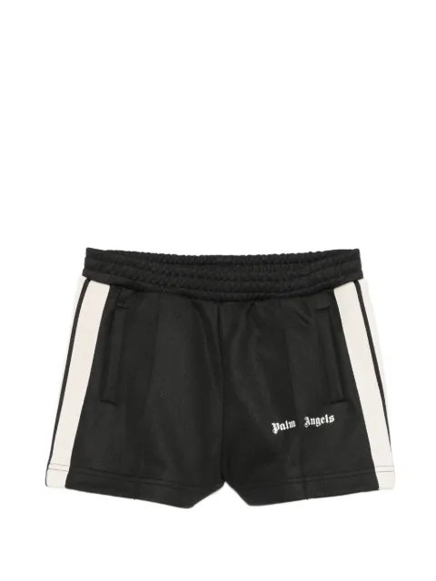 Palm Angels Kids shorts con rayas laterales estampadas