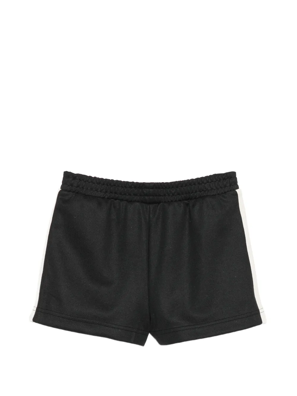 Palm Angels Kids Shorts met logoprint Zwart