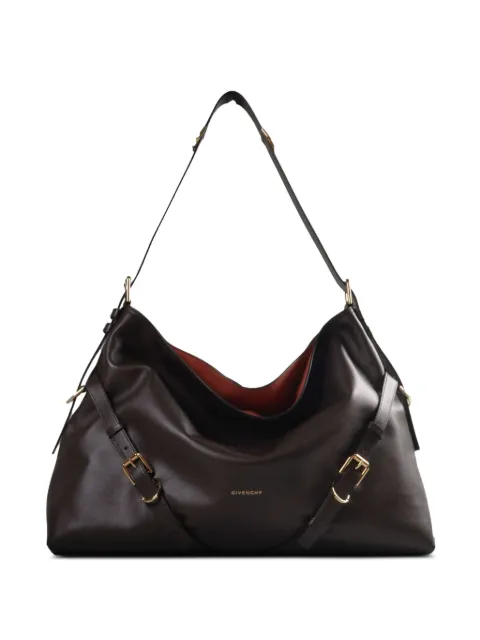 Givenchy buckle strap leather tote bag