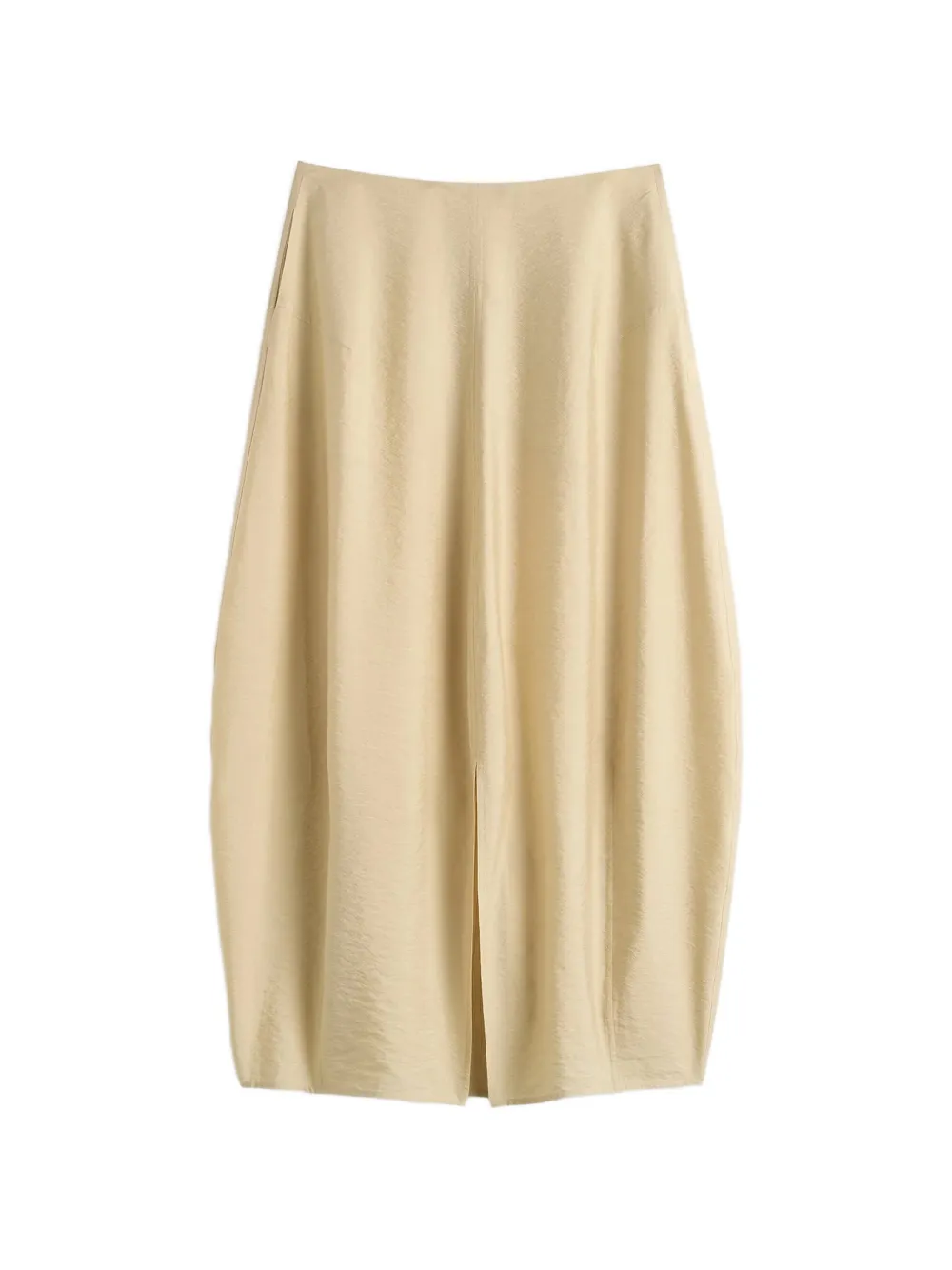 TOTEME split skirt - Neutrals