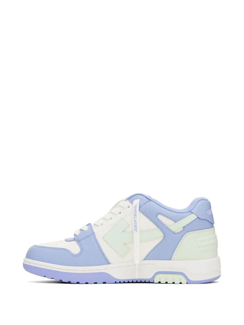 Off-White Sneakers met Arrow-applicatie Blauw