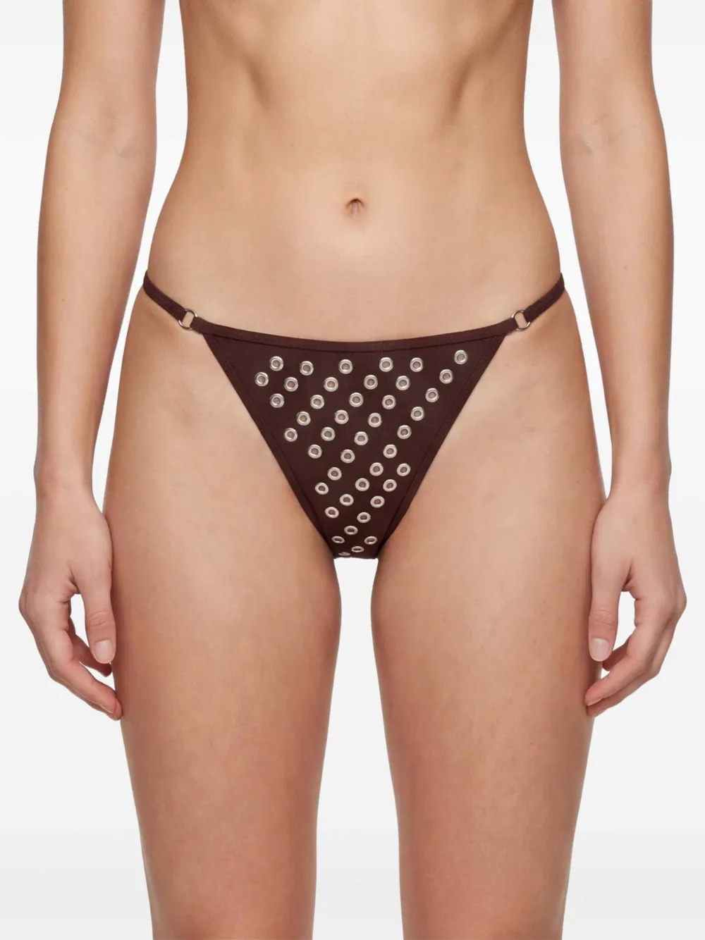 Gimaguas Bikinislip met ringlets Bruin