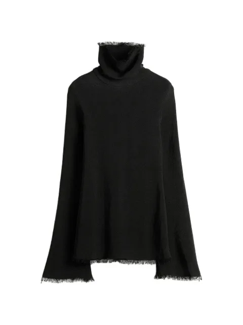 TOTEME Schmales Oberteil mit ausgefransten Kanten