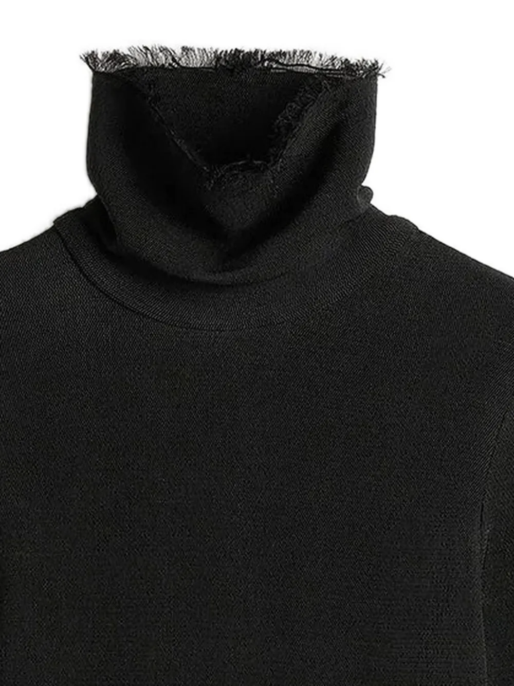 TOTEME Slim-fit top met franje Zwart