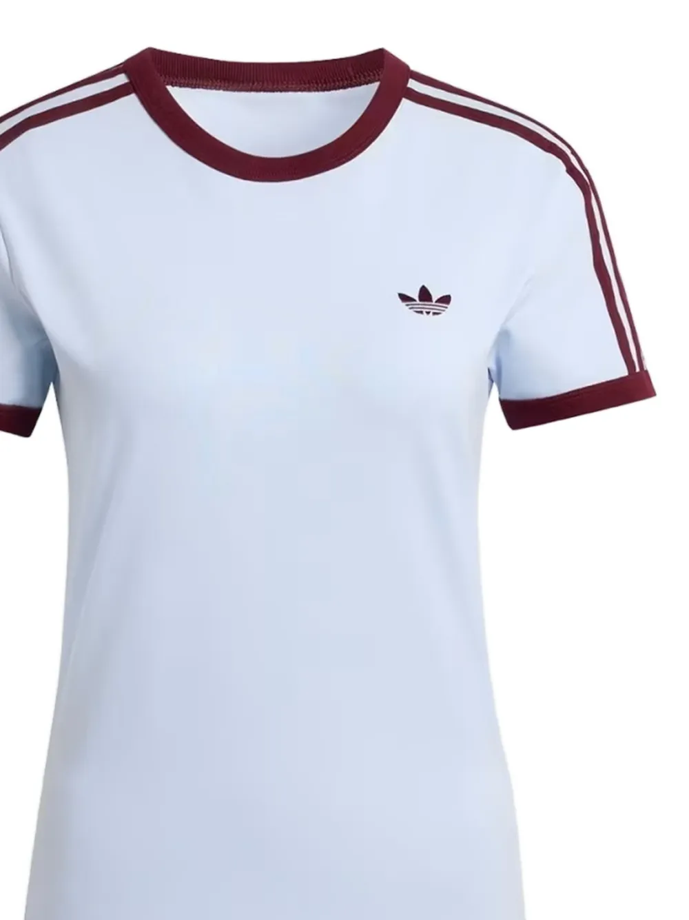 adidas 3 Stripes midi-jurk Blauw