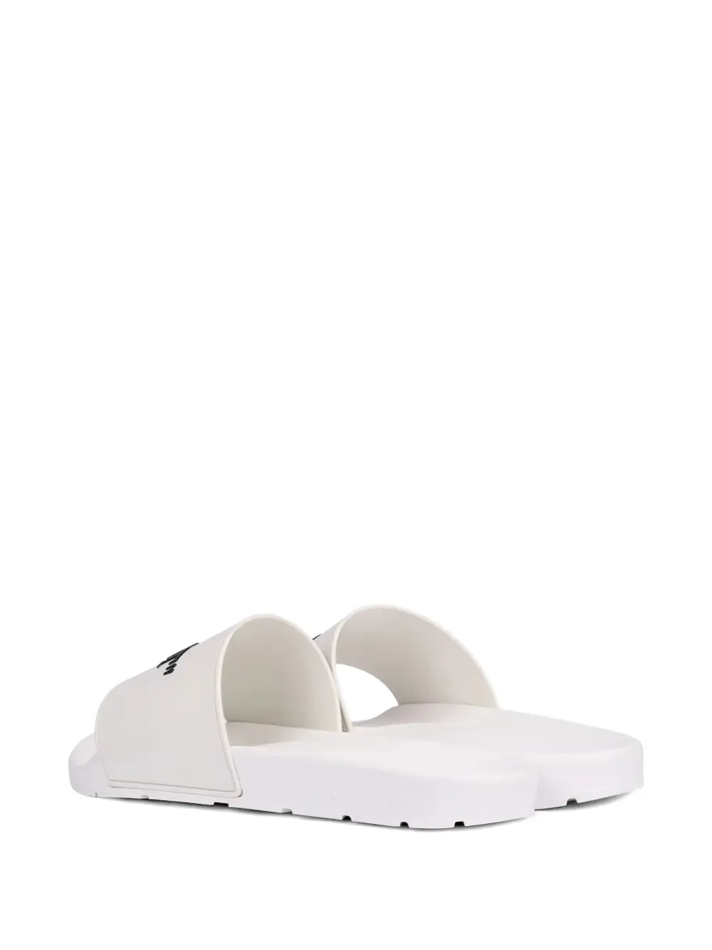 Off-White Slippers met logo Wit